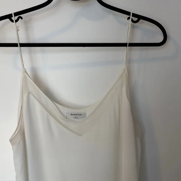 Babaton Cream V-Neck Spaghetti Strap Camisole - Picture 3 of 5